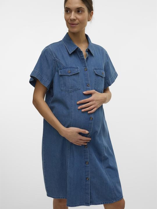 Immagine prodotto Vero Moda Maternity VMMCAMILLA Umstandskleid Jeanskleid (XL)
