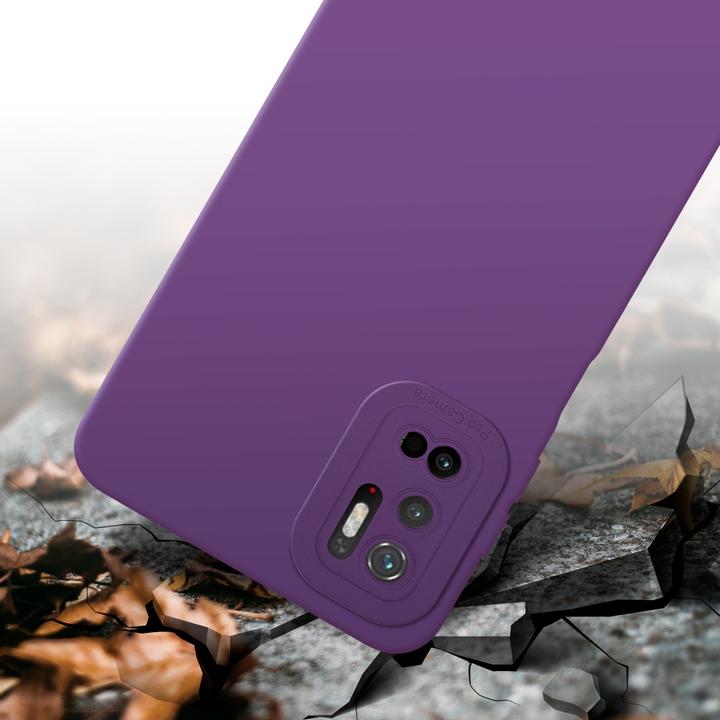 Actual product image Cadorabo Cover for Xiaomi RedMi NOTE 10 5G / POCO M3 PRO 5G in TPU Fluid LM162 Style (Xiaomi Poco M3 Pro 5G, Xiaomi Redmi Note 10 5G)