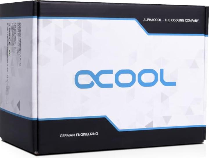 Image du produit Alphacool PUM Core 100 Aurora D5/VPP Réservoir d'équilibrage Acétal/Acrylique avec pompe VPP655 PWM