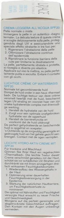 Produktbild Uriage Eau Thermale Creme LSF20 Creme (40 ml, Tagescreme, SPF 20)