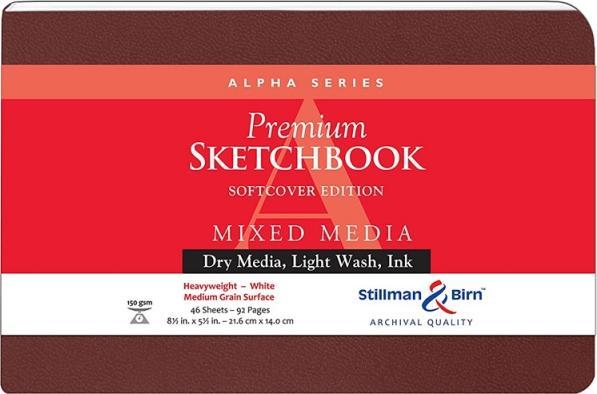 Produktbild Stillmann & Birn Skizzenbuch Alpha (Kariert, Weicher Einband)