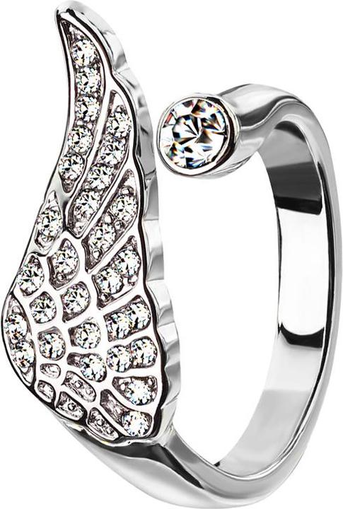 Immagine prodotto Hollywood Body Jewelry Anello d'argento con ali d'angelo (57)