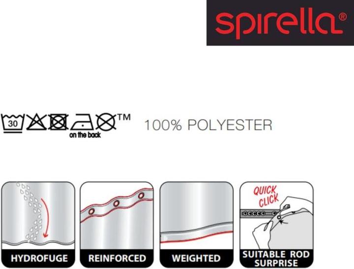Produktbild spirella Primo (180 x 200 cm)
