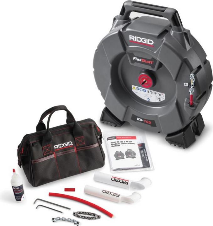 Produktbild Ridgid FlexShaft Trommel, 15,2 m, 1¼” - 2 (15200 mm)