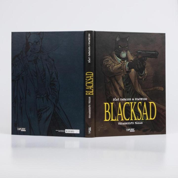 Actual product image Blacksad: Gesammelte Fälle – Neuausgabe (German, Juan Díaz Canales, Juanjo Guarnido, 2023)