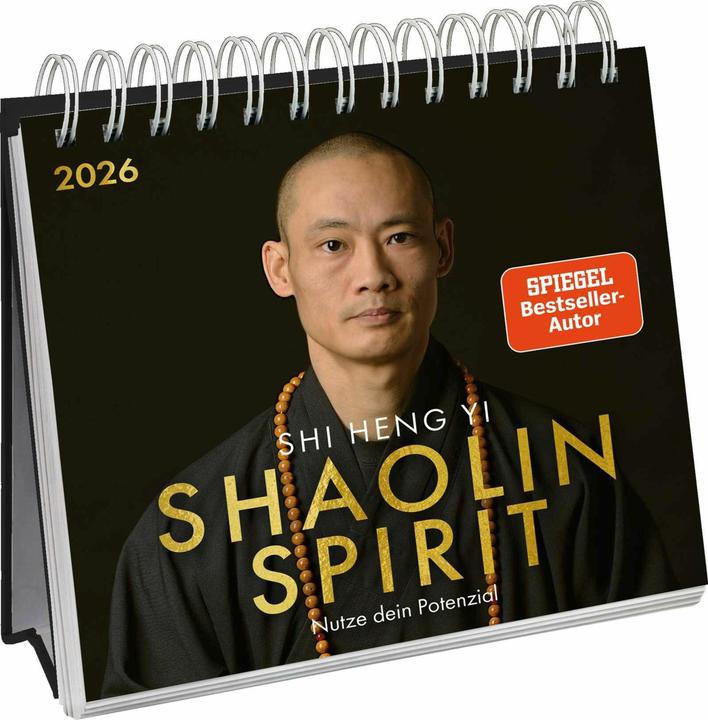 Produktbild Postkartenkalender 2026: Shaolin Spirit (Deutsch)