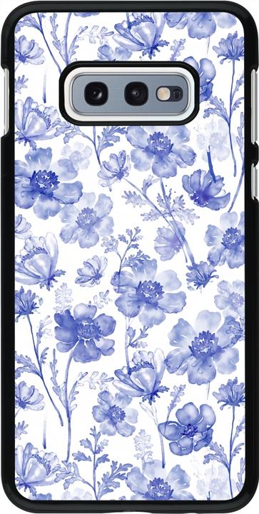 Produktbild PhoneLook Hülle Spring 23 watercolor blue flowers (Samsung Galaxy S10e)