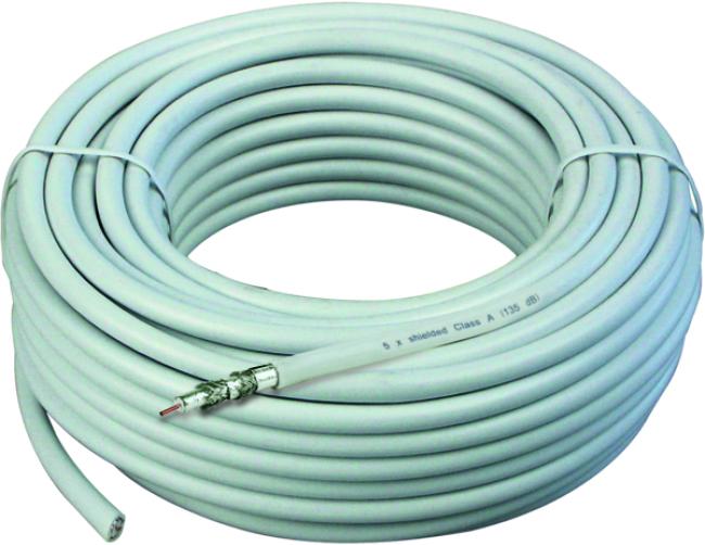 Actual product image Schwaiger SAT coaxial cable 135 dB (135 dB, Satellite cable)