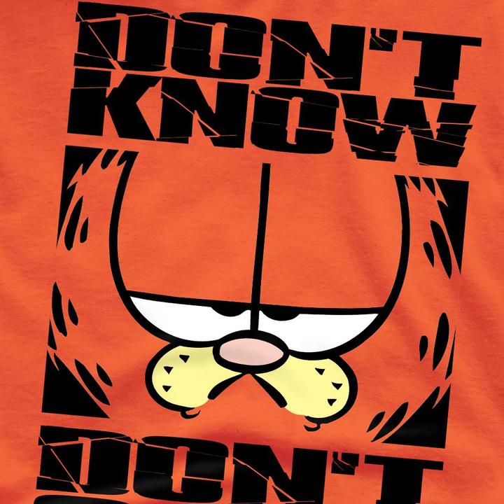 Produktbild Garfield Don't Know Don't Care TShirt (3XL)