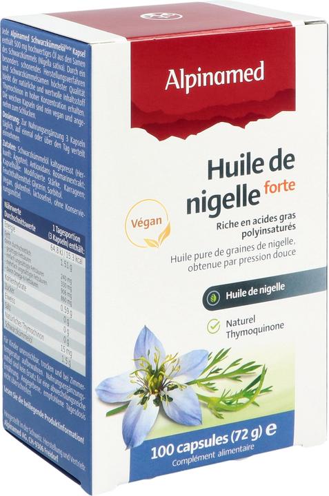 Alpinamed Schwarzkümmelöl (100 Stück, Kapseln, 112 g)