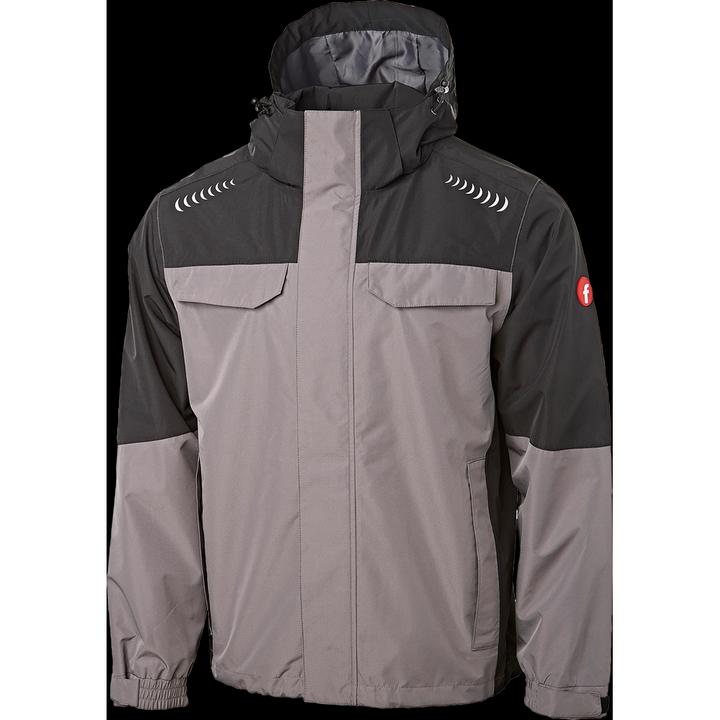 Image du produit Magni Veste de pluie Plus grise/noire Gr. S Fortis Elements (S)