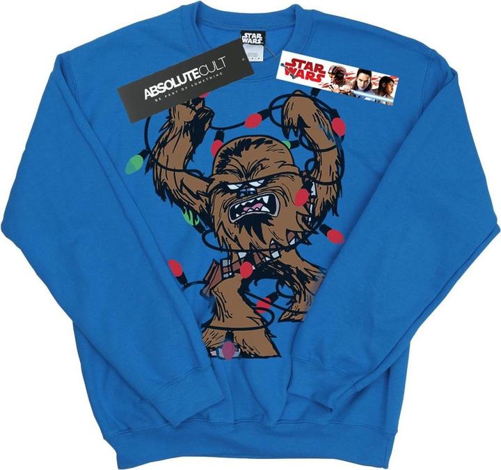 Star Wars Chewbacca Christmas Fairy Lights Sweatshirt