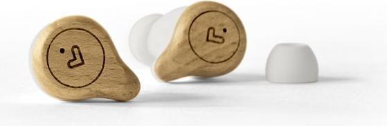 Produktbild Energy Sistem Eco True Wireless Beech Wood Kopfhörer True Wireless Stereo (TWS) im Ohr Calls/Music Bluetooth Holz (8 h, Kabellos)