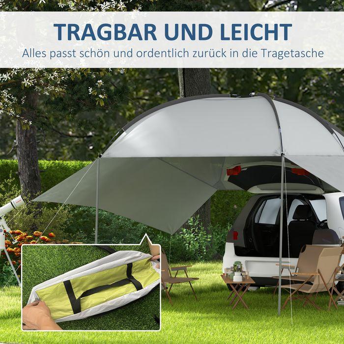 Produktbild Swisshandel24 Heckzelt für Autos, wasserdicht, tragbar, 3x2,6x2,3m (Vorzelt)