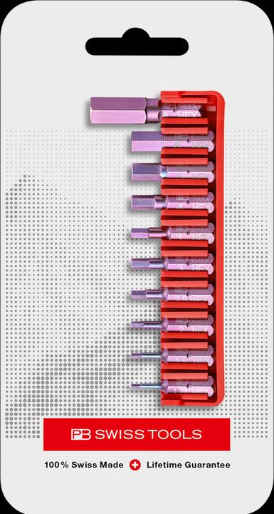 Produktbild PB Swiss Tools Bitset (HX 6, HX 3, HX 8, HX 1.5, HX 2.5, HX 4, HX 2, HX 1.27, HX 5)