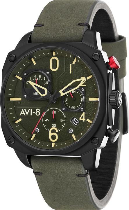Actual product image AVI-8 AV-4052-08 Hawker Hunter Chronograph 45mm 5ATM (Chronograph, 45 mm)