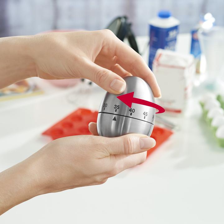 Actual product image Xavax kitchen timer egg timer, stainless steel