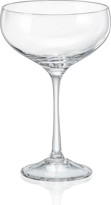 Bohemia Crystal Coupe cocktail glasses (1.80 dl, 6 x, Aperitif glasses)