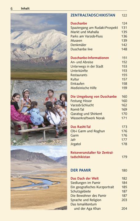 Actual product image Reiseführer Tadschikistan (German, Dagmar Schreiber, 2025)