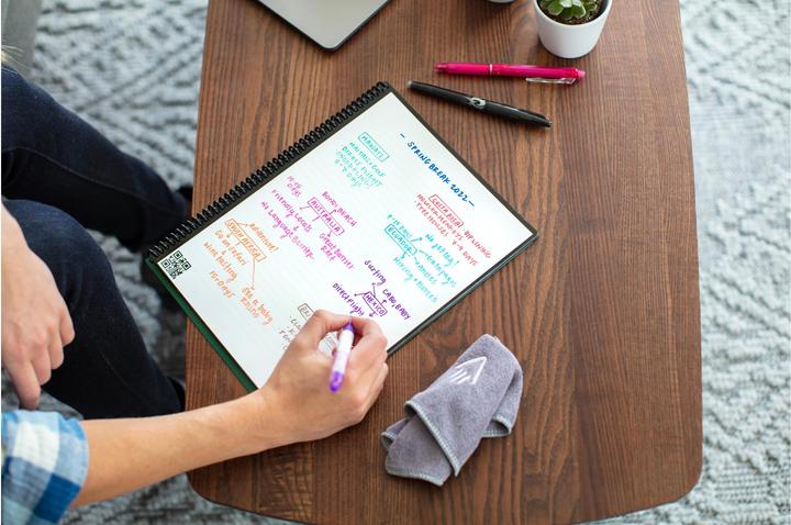 Actual product image Rocketbook Panda Planner (22 x 28 cm, Lined, Hardcover)
