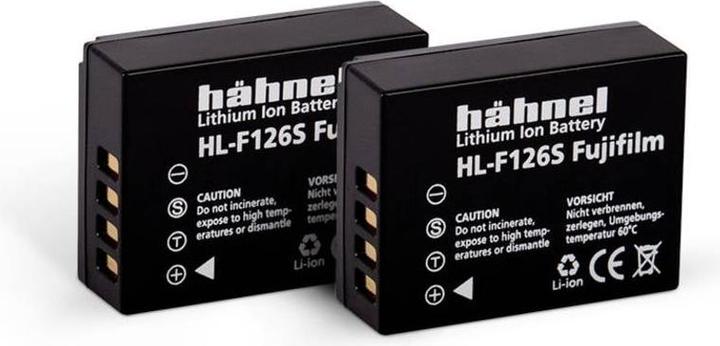 Immagine prodotto Hähnel HL-F126S, batteria per 2 fotocamere sostituisce la batteria originale NP-W126 7.2 V 1130 mAh (Accumulatore di carica elettrica)
