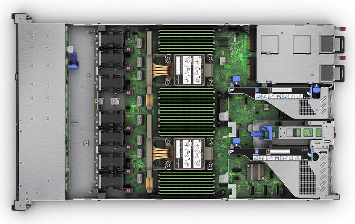 Produktbild HPE ProLiant DL360 Gen11 Intel Xeon Silver 4514Y 2.0GHz 16c 64GB-R 8SFF MR408i-o 2x480GB SATA SSD 2x (64 GB, Rack Server)