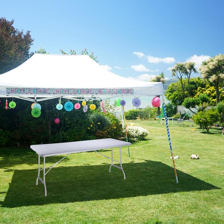 Produktbild Relaxdays Gartentisch (178 cm)