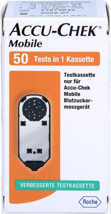 Actual product image Roche Accu-Chek Mobile axicorp test cassette, 50 pcs TTR (Glucose monitors)