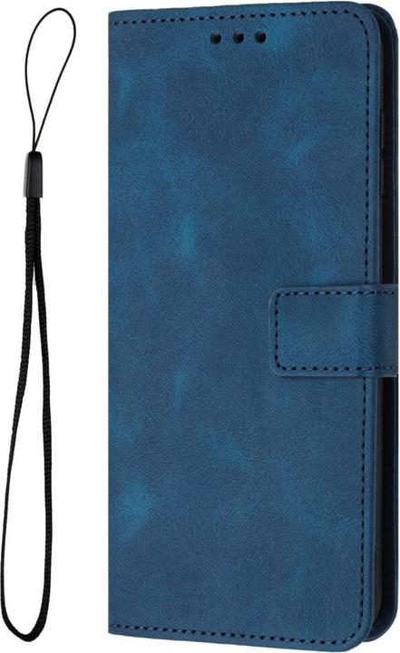 Actual product image Cover-Discount Galaxy A55 - Suede look case in vintage design (Samsung Galaxy A55)