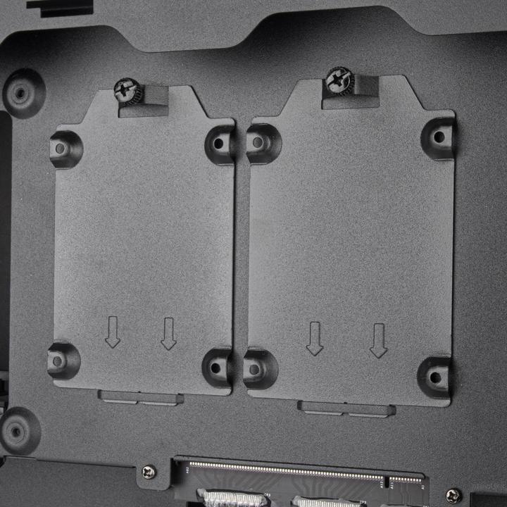 Actual product image Silverstone SST-ML12B Milo Slim HTPC Slim & compact Mini-ITX Computer Case (Mini-ITX)