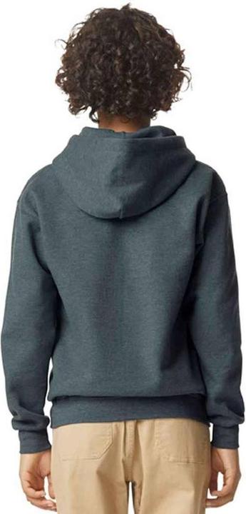 Actual product image Gildan Childrens/Kids Fleece Midweight Hoodie (L)