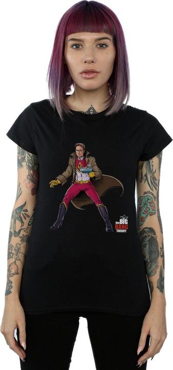 Image du produit Dam - T-shirt LEONARD SUPERHERO - Femme (L)