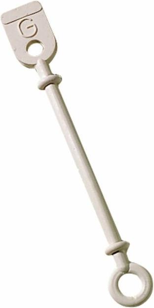Actual product image Comair Replacement rubber w. bead round long 50