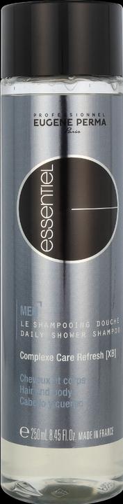 Actual product image Eugene Perma Eugene Professional Essential Shampoo for Men for Shower Hair/Body 250ml (250 ml, Liquid shampoo)