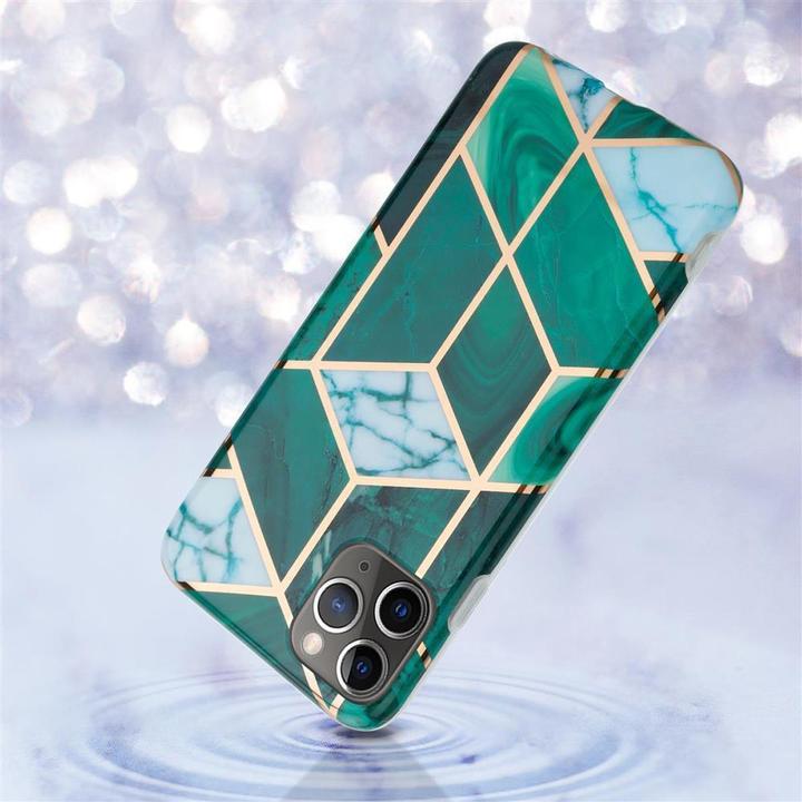 Actual product image Cadorabo IMD TPU Colorful Marble Cover (Apple iPhone 11 Pro Max)