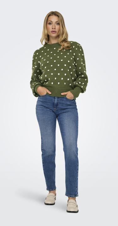Image du produit JdY Coupe normale Haut fermé Manches longues Manches bouffantes Pulls en maille (XL)