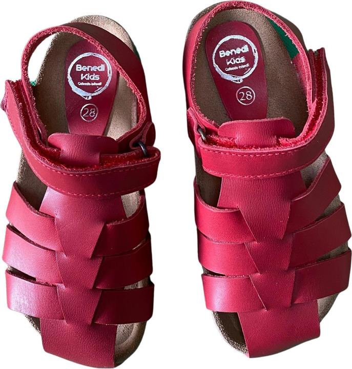Benedi kindersandalen vaquetilla