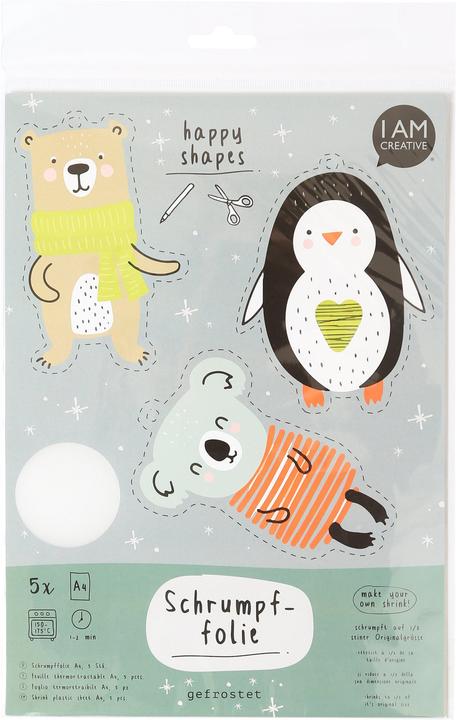 Actual product image I Am Creative Shrink film (5 x)