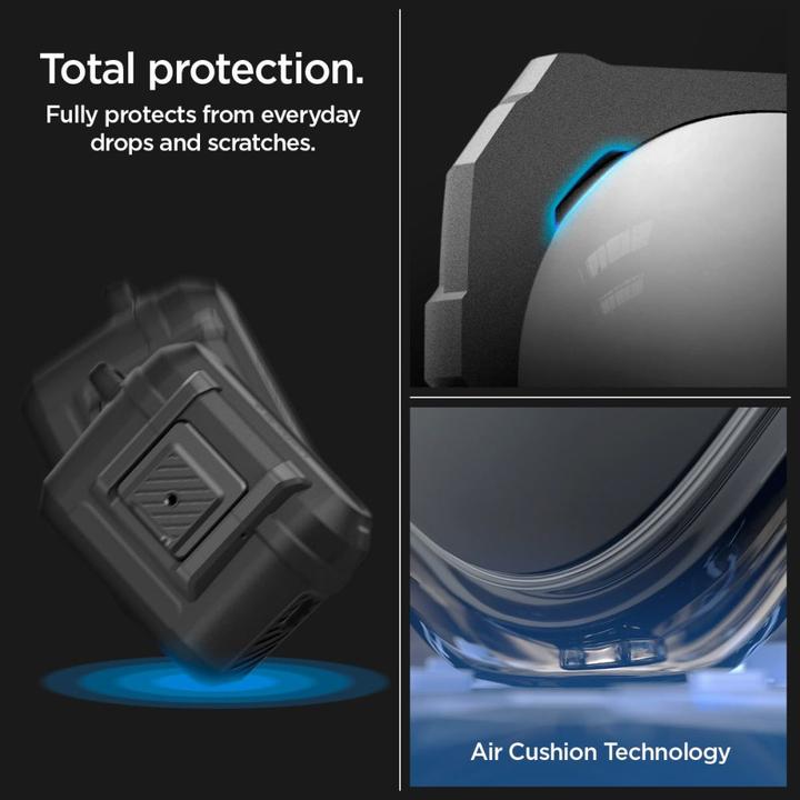 Produktbild Spigen Lock Fit Airpods Pro 1/2 Matte Black (Kopfhörer Tasche)