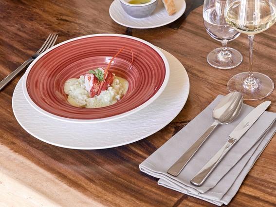 Actual product image Villeroy & Boch Speiseteller Manufacture Rock blanc (1 x, 27 cm)