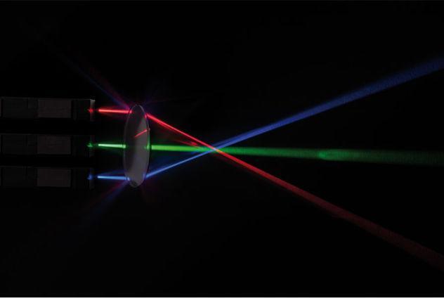 Produktbild Betzold LED-Strahler in rot, grün und blau