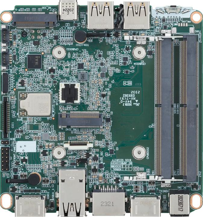 Actual product image ASUS WNUC14RVBI300000I Intel Core 3 100U (BGA 1744, Intel SoC, UCFF)