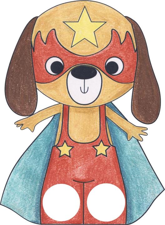 Produktbild Avenue Mandarine Graffy Puppet, Superhelden