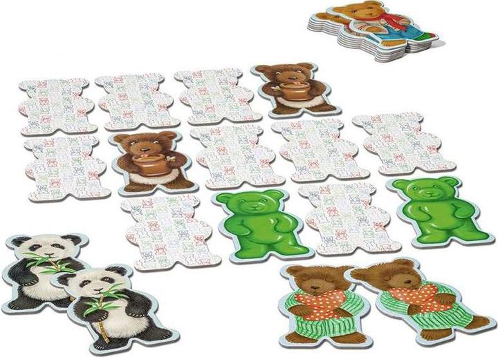 Actual product image Ravensburger RAV My first memory® Teddies 22376 (German, Spanish, French, Dutch, Japanese, Italian, Portuguese, English)