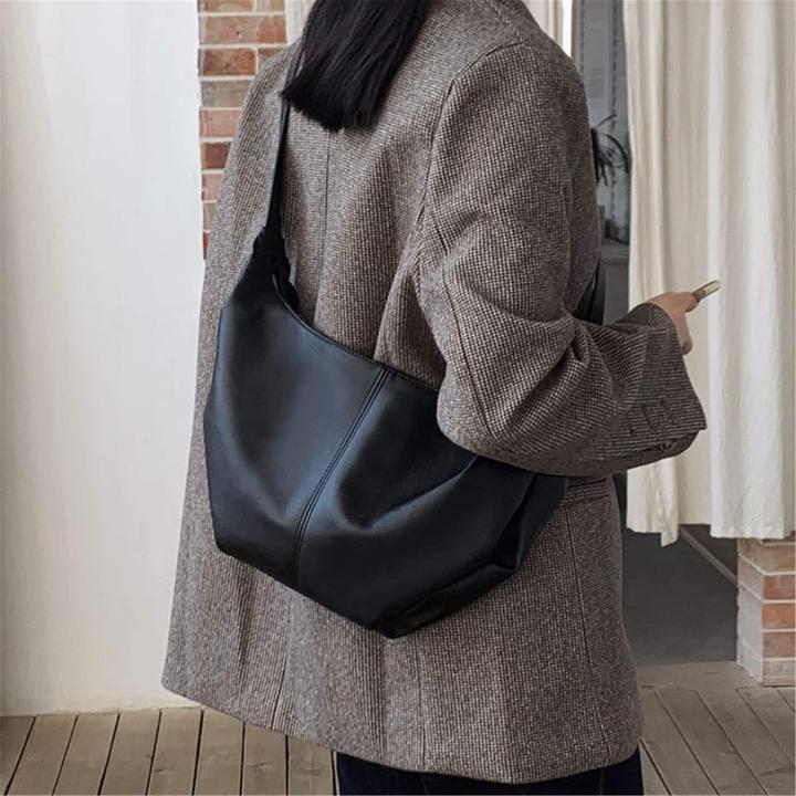 Only-Bags.Store Borsa a tracolla semplice e casual, borsa a mano con grande capacità, alla moda, squisita