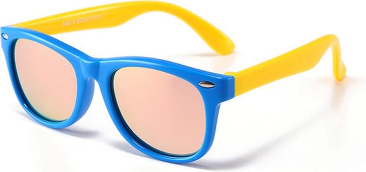 Immagine prodotto Techsuit - Sunglasses Polarised (D802) - for Kids Between 3-6 Years, UV Protection - Blue / Pink