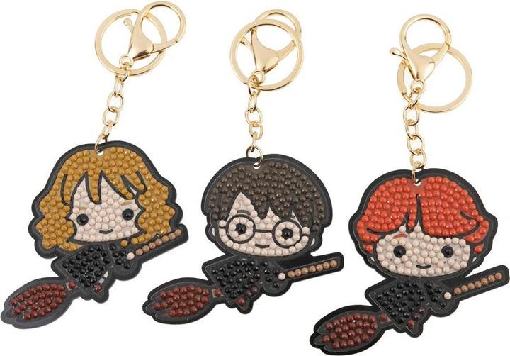 Image du produit Craft Buddy Amis volants, Crystal Art Porte-clés 3 pièces
