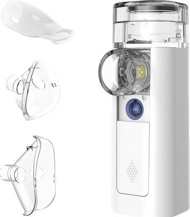 Actual product image Omron Mini Air 360+ Portable Silent Inhaler Mesh Nebulizer