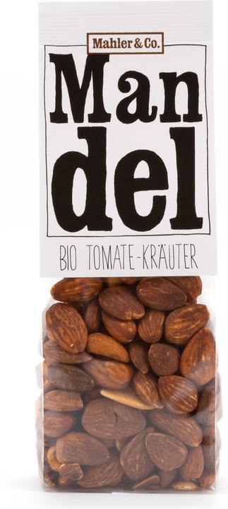 Produktbild Mahler & Co. Beutel Bio Mandeln gewürzt Tomate-Kräuter 140g (140 g)
