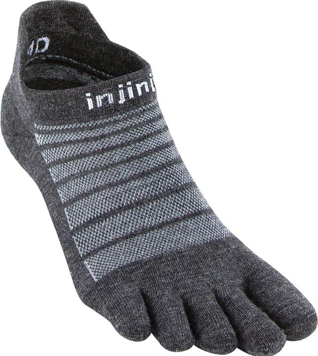 Produktbild Injinji Run NUwool No-Show Slate (L)